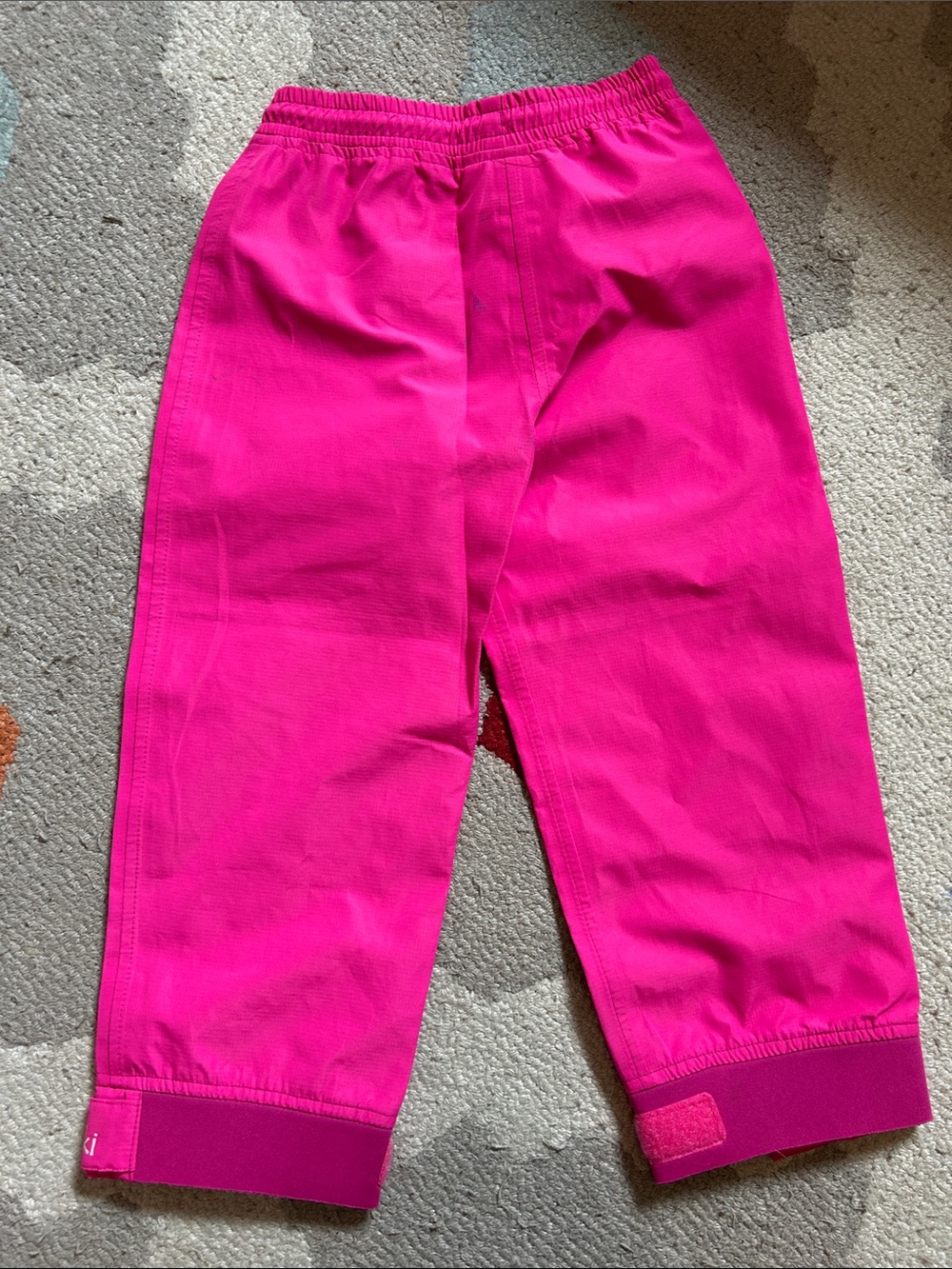 Oaki Hot Pink Kids Rain & Trail Pants - Size 4/5 - Picture 3 of 5